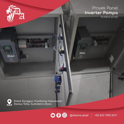 16.09 PROYEK PANEL INVERTER POMPA 7.5KW DAN 5.5KW