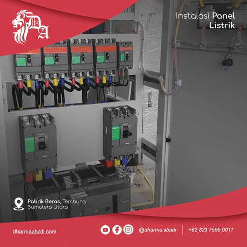 28.10 INSTALASI PANEL LISTRIK PABRIK BERAS, TEMBUNG SUMATERA