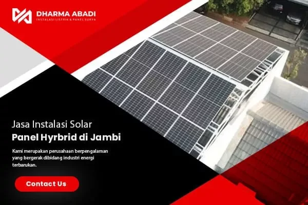 jasa instalasi solar panel hyrbrid